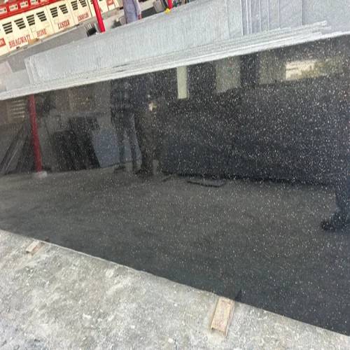 15mm Black Galaxy Granite Slabs